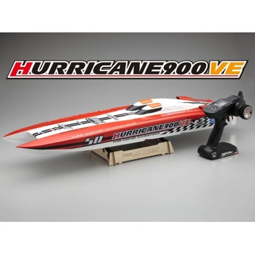 LANCHA ELÉTRICA HURRICANE 900VE READYSET KYOSHO KYO 40235RSB